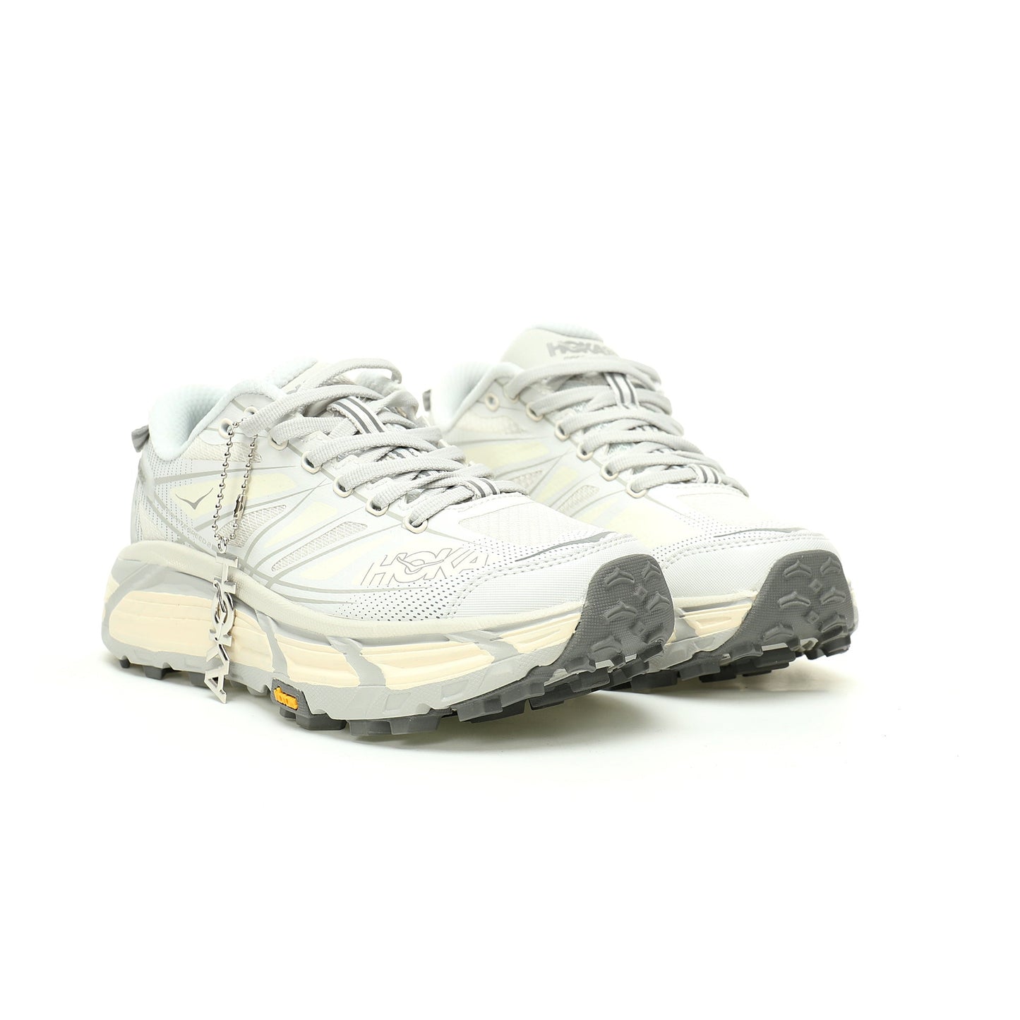 HOKA Mafate Speed 2 Low | Trail Running Shoes   White/Grey