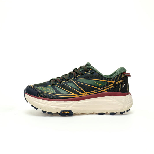 HOKA Mafate Speed 2 Low | Trail Running Shoes   Green / Red / Beige