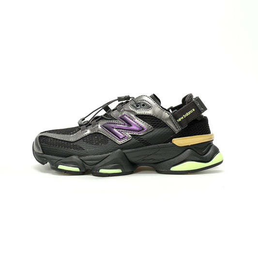 New Balance U9060 Sneaker   Mesh surface /Black / Green / Purple