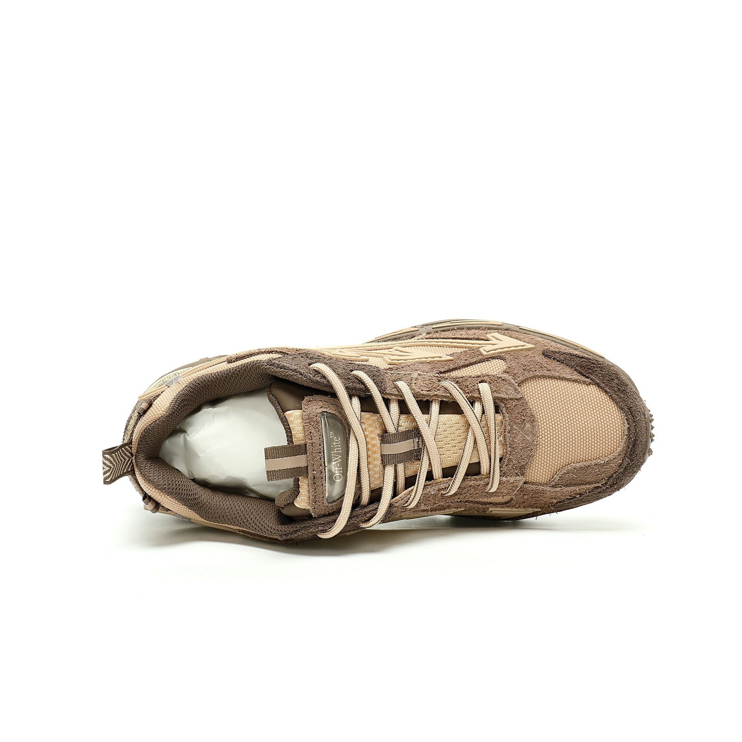 Off-White™ "Be Right Back" Sneaker — BRB    Brown