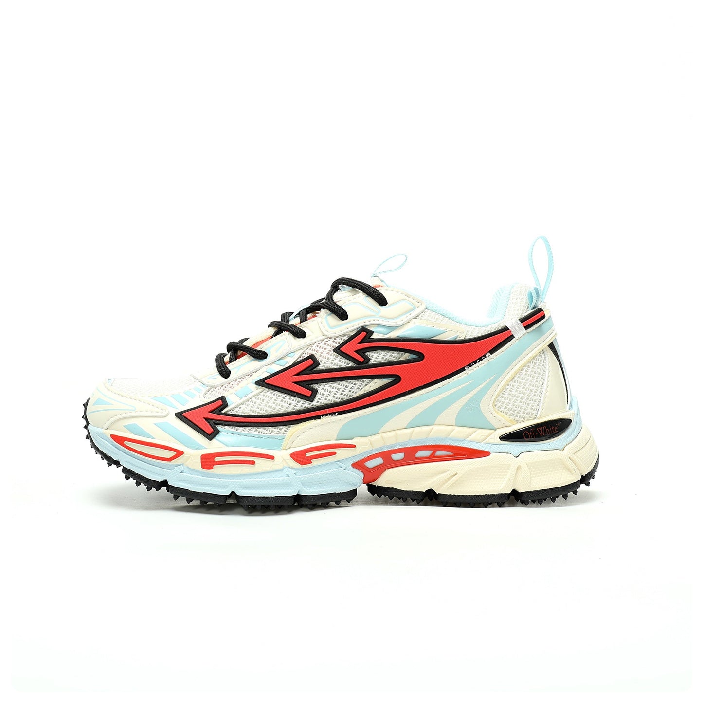 Off-White™ "Be Right Back" Sneaker — BRB   Red / Blue