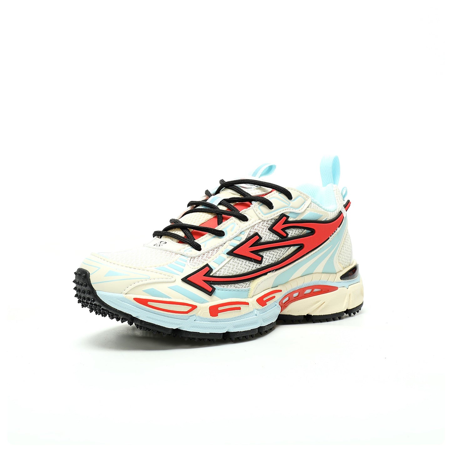 Off-White™ "Be Right Back" Sneaker — BRB   Red / Blue