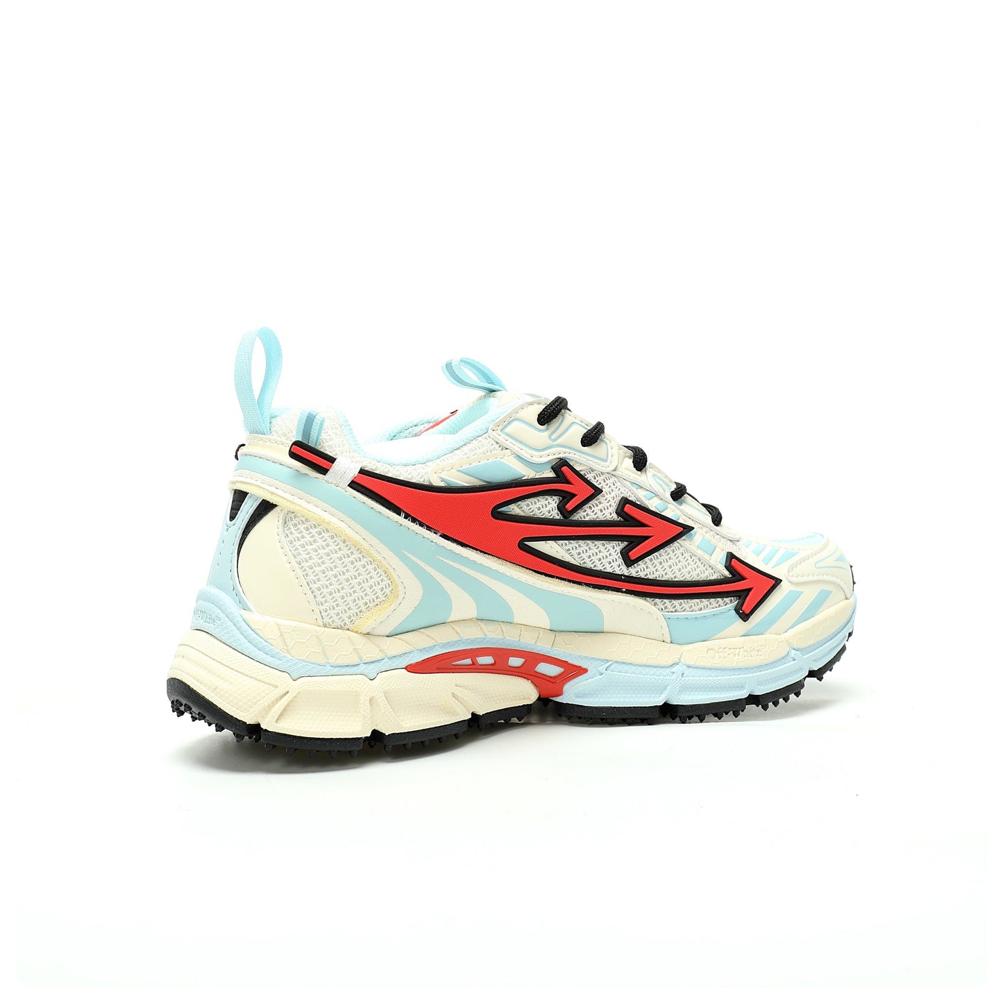 Off-White™ "Be Right Back" Sneaker — BRB   Red / Blue