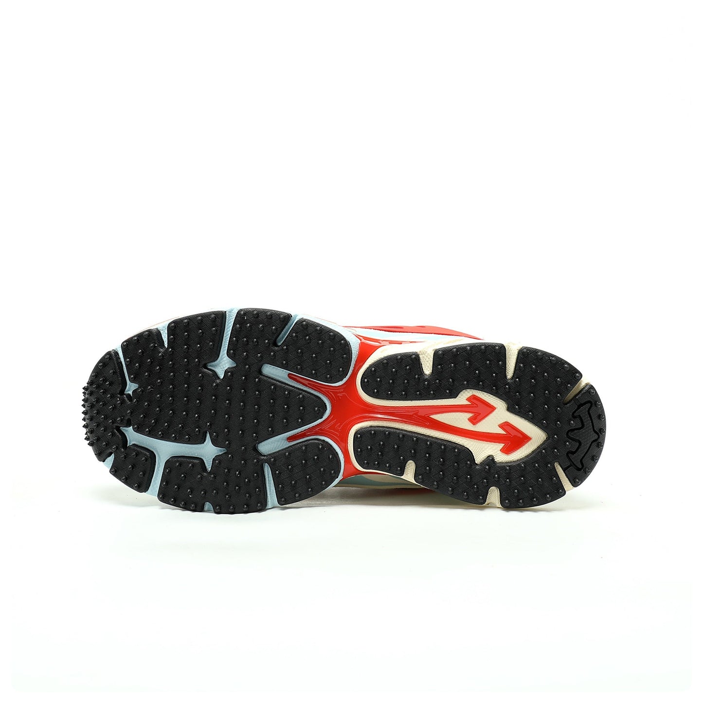 Off-White™ "Be Right Back" Sneaker — BRB   Red / Blue