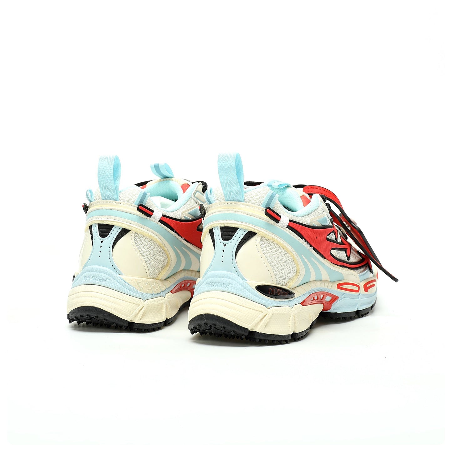 Off-White™ "Be Right Back" Sneaker — BRB   Red / Blue