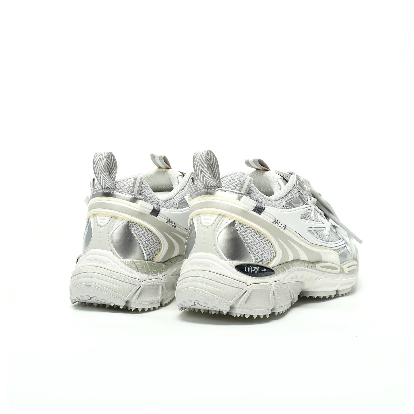 Off-White™ "Be Right Back" Sneaker — BRB   Grey/Silver