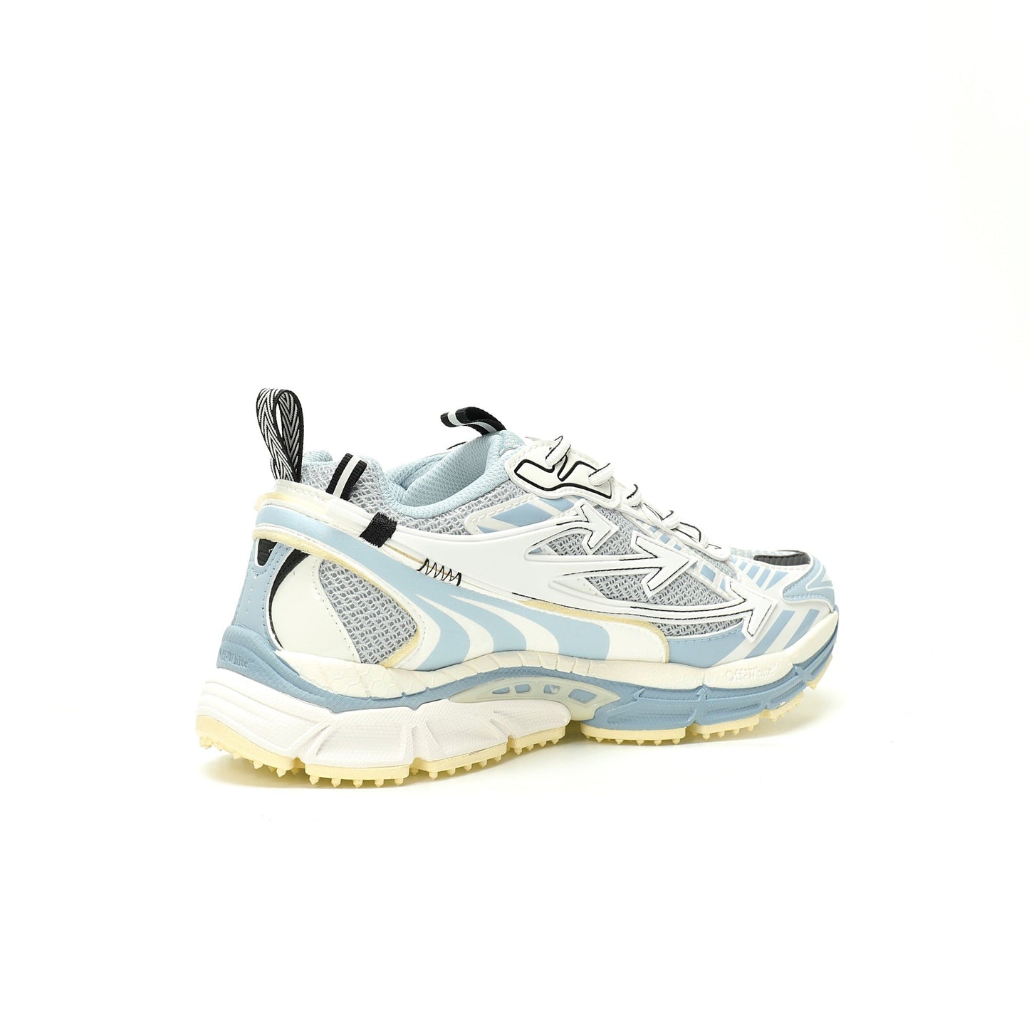 Off-White™ "Be Right Back" Sneaker — BRB   Blue/White