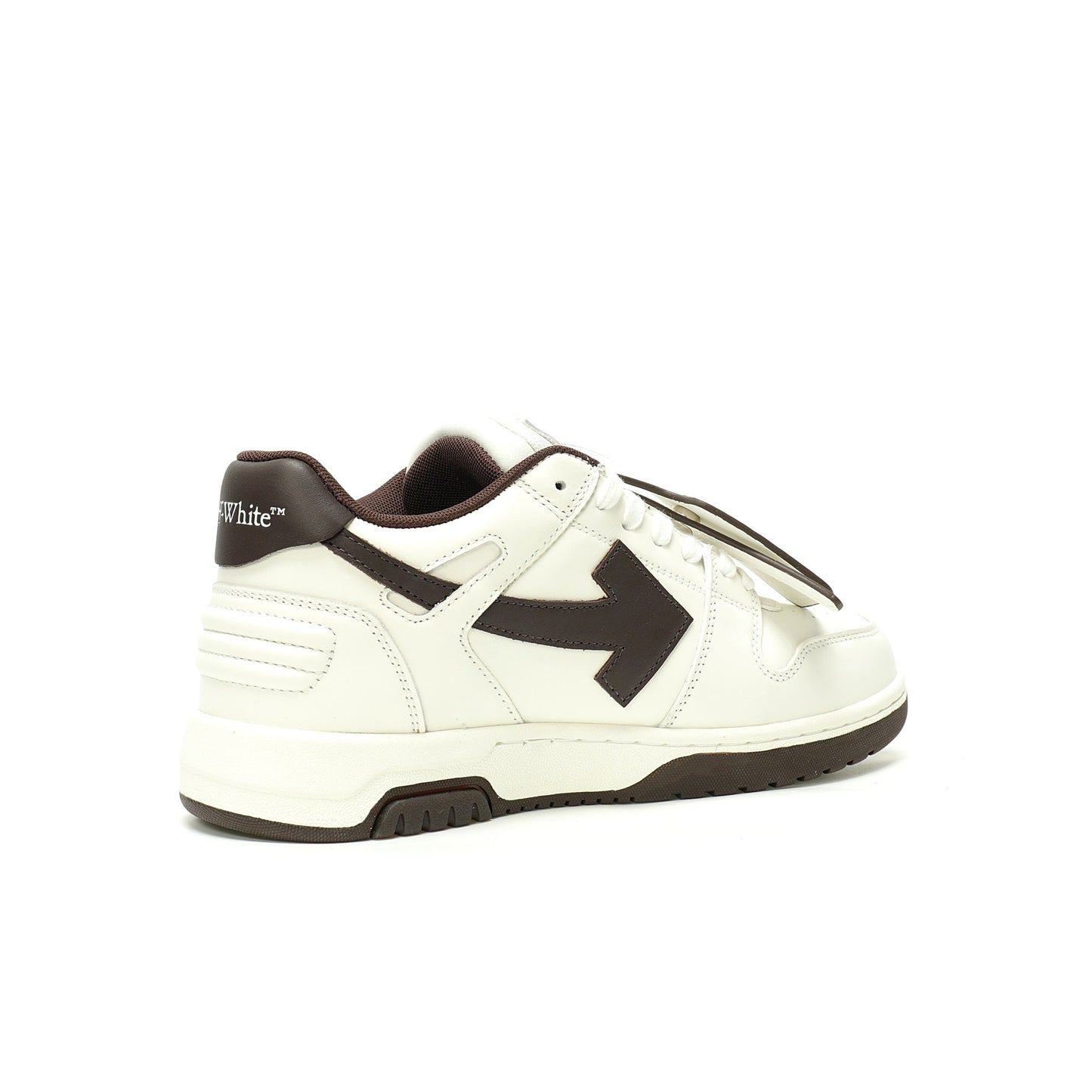 Off-White™ "Out Of Office" OOO Sneaker   White/Brown