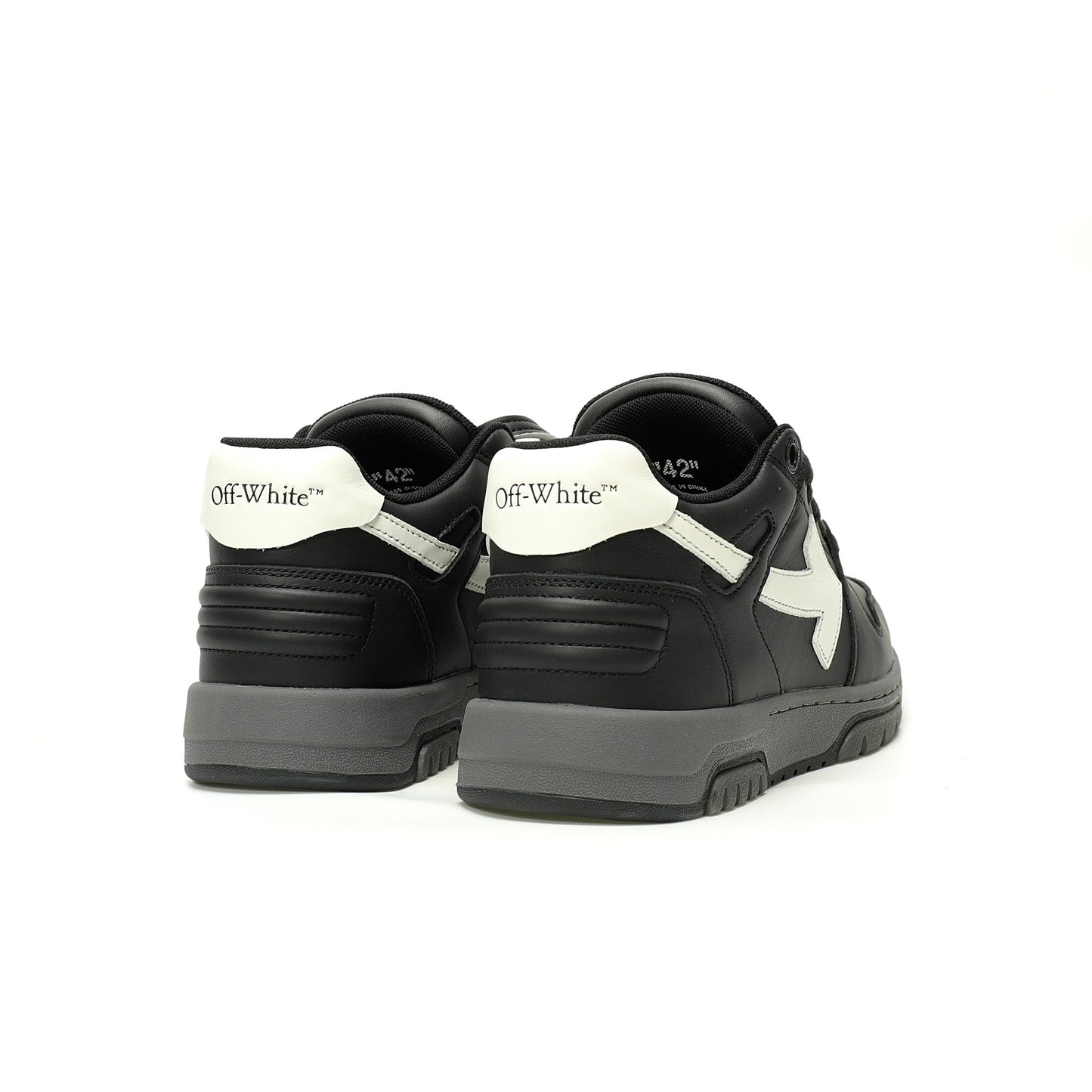 Off-White™ "Out Of Office" OOO Sneaker   Black/White