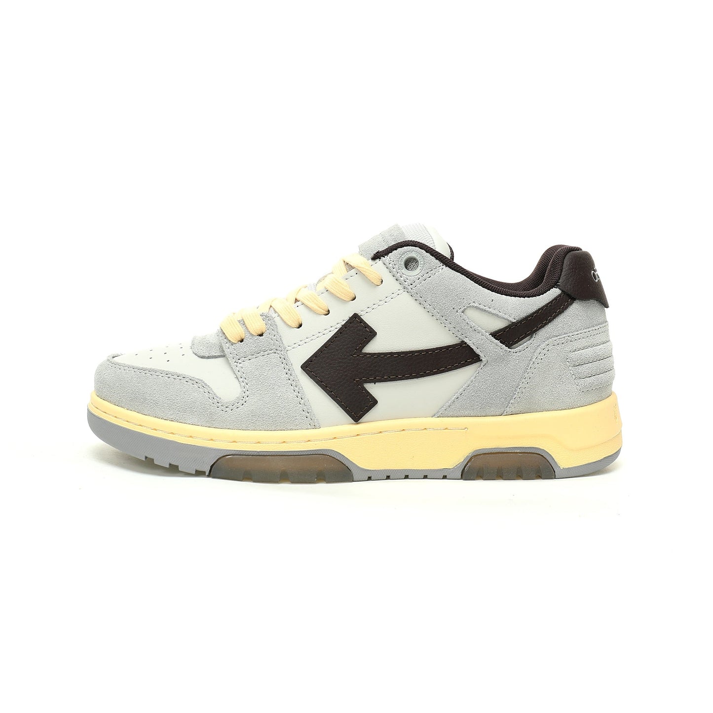 Off-White™ "Out Of Office" OOO Sneaker   Grey/White/Black
