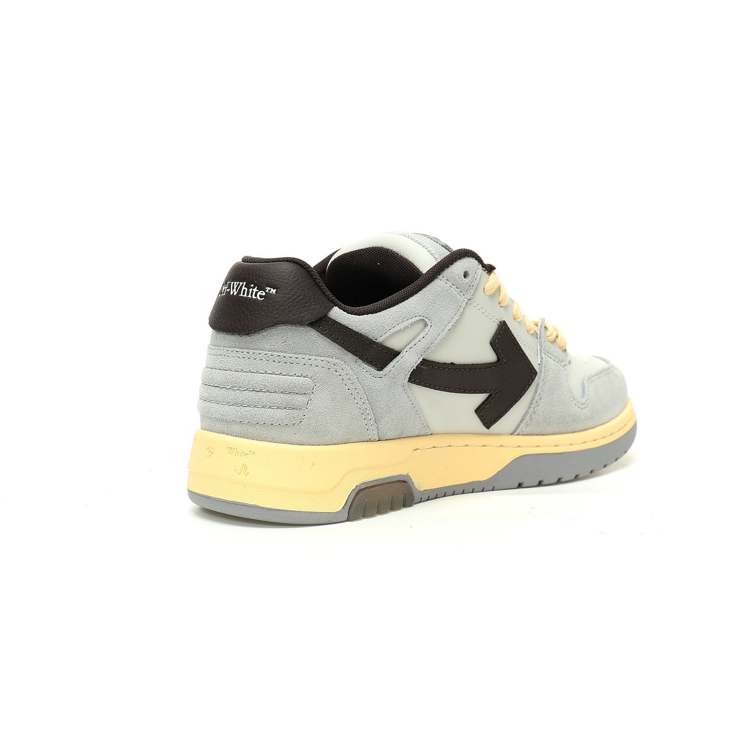 Off-White™ "Out Of Office" OOO Sneaker   Grey/White/Black