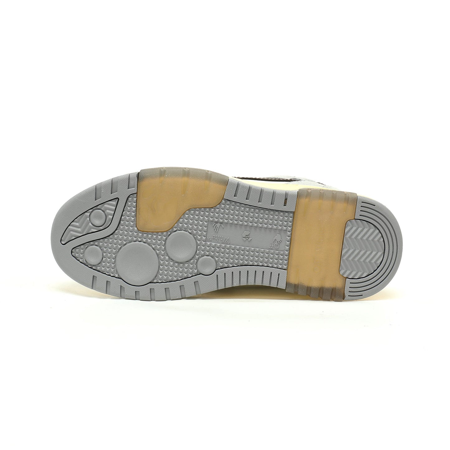 Off-White™ "Out Of Office" OOO Sneaker   Grey/White/Black