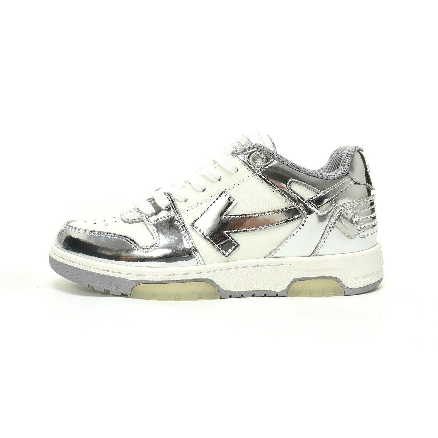 Off-White™ "Out Of Office" OOO Sneaker  White/Silver