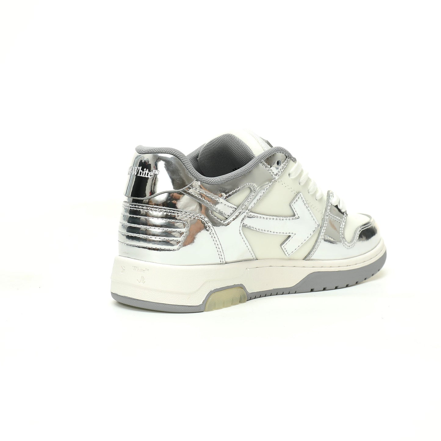 Off-White™ "Out Of Office" OOO Sneaker  White/Silver