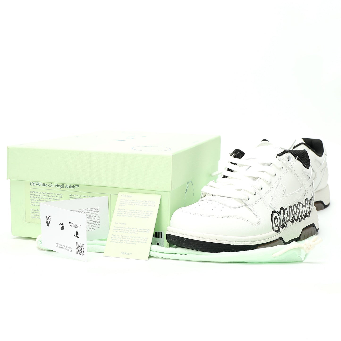 Off-White™ "Out Of Office" OOO Sneaker  White / Collaboration