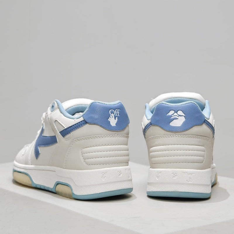 Off-White™ "Out Of Office" OOO Sneaker   White / Blue