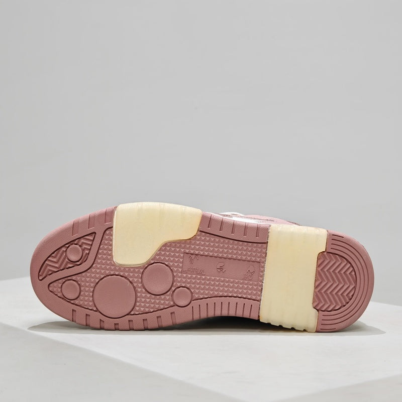 Off-White™ "Out Of Office" OOO Sneaker   White/Pink