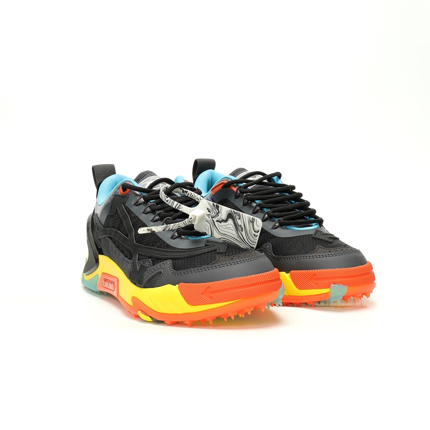 Off-White™ ODSY-2000 "Chunky Arrow" Sneaker   Black / Yellow