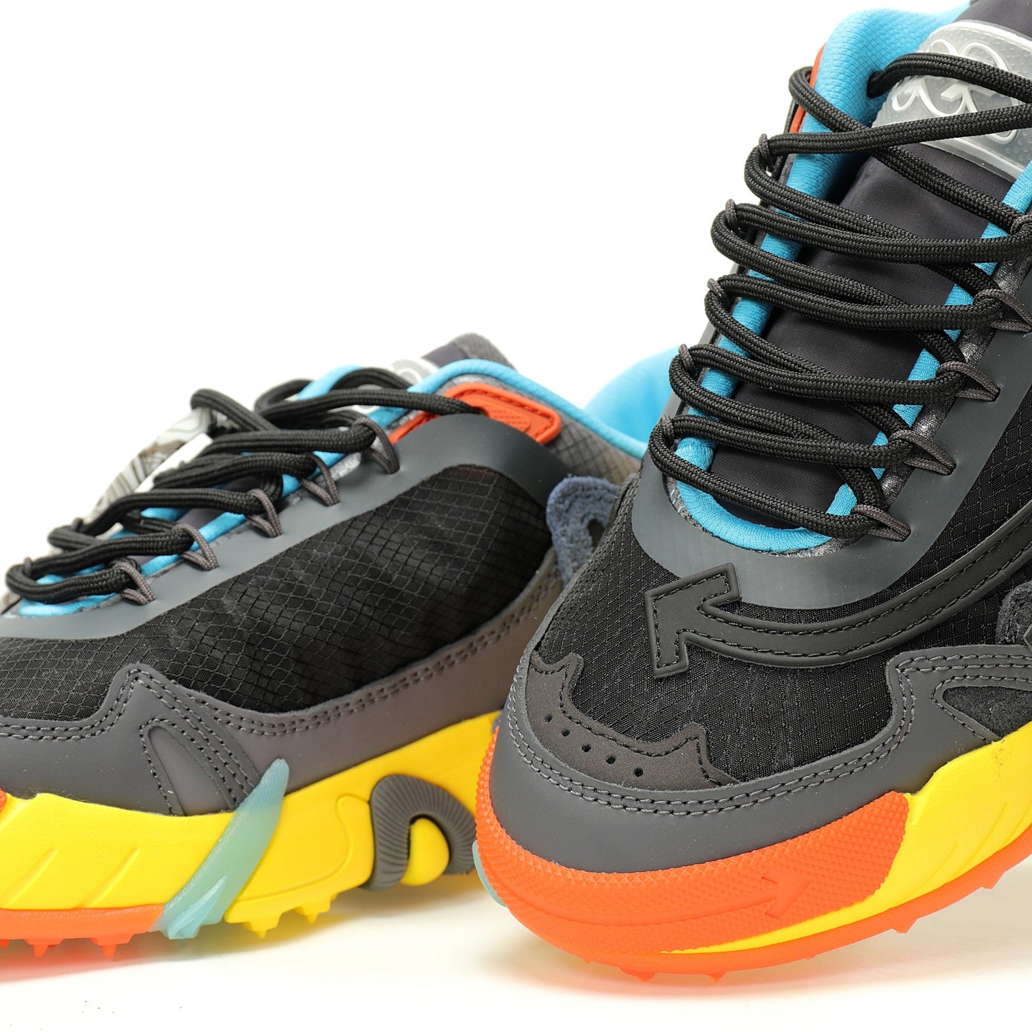 Off-White™ ODSY-2000 "Chunky Arrow" Sneaker   Black / Yellow