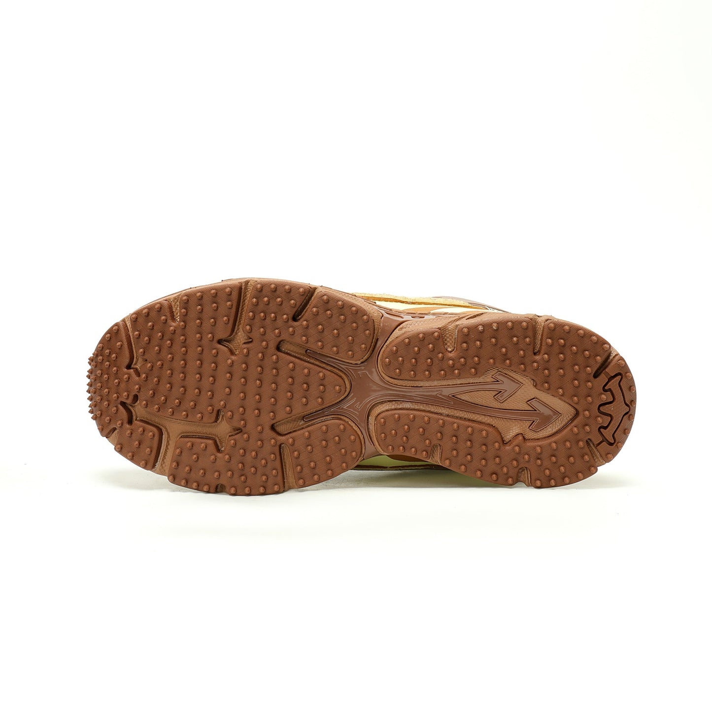 Off-White™ "Be Right Back" Sneaker — BRB   Brown/Yellow