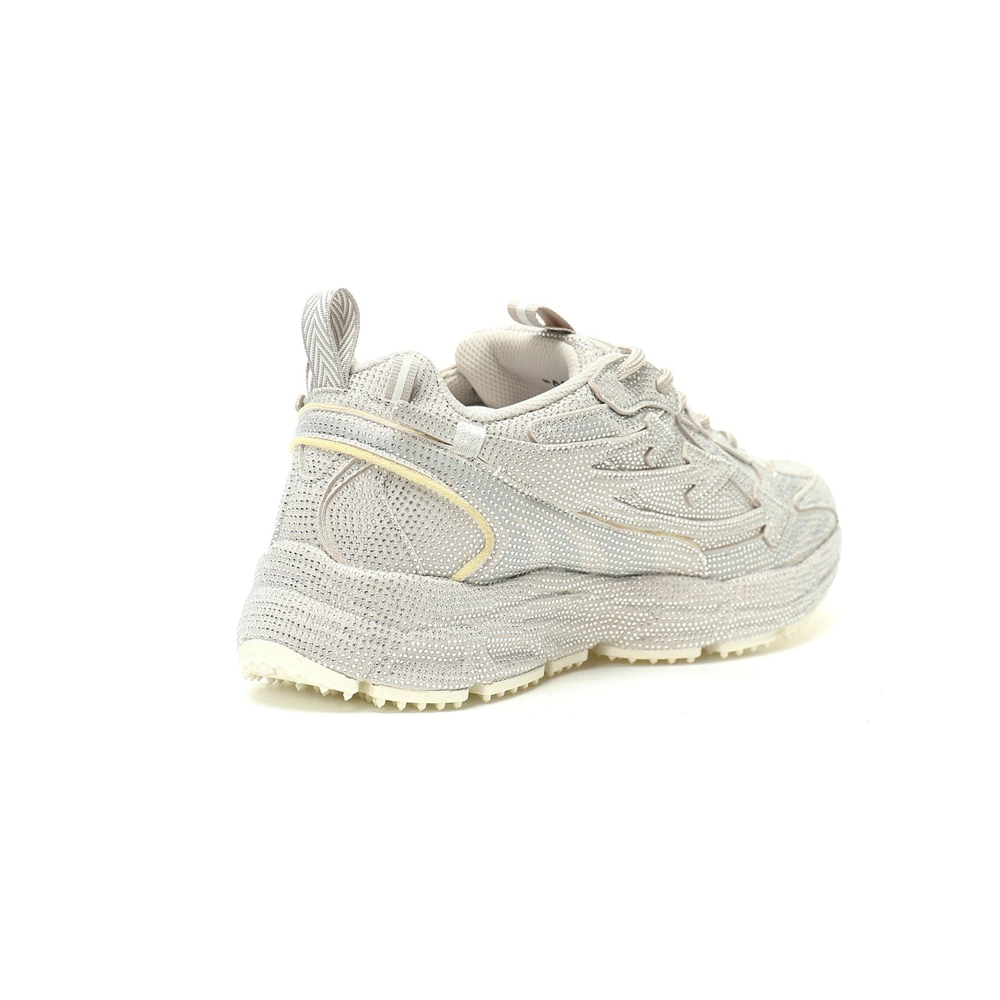 Off-White™ "Be Right Back" Sneaker — BRB  White / Swarovski crystals