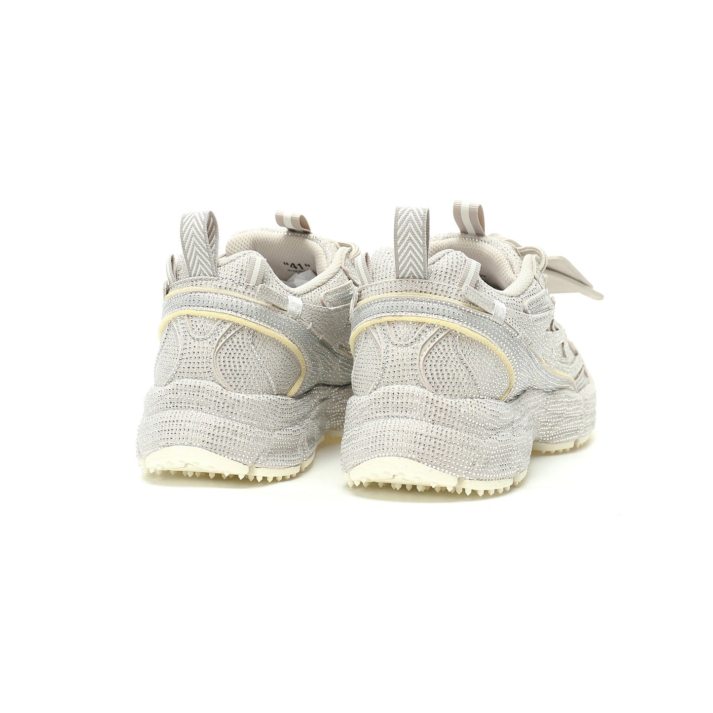 Off-White™ "Be Right Back" Sneaker — BRB  White / Swarovski crystals