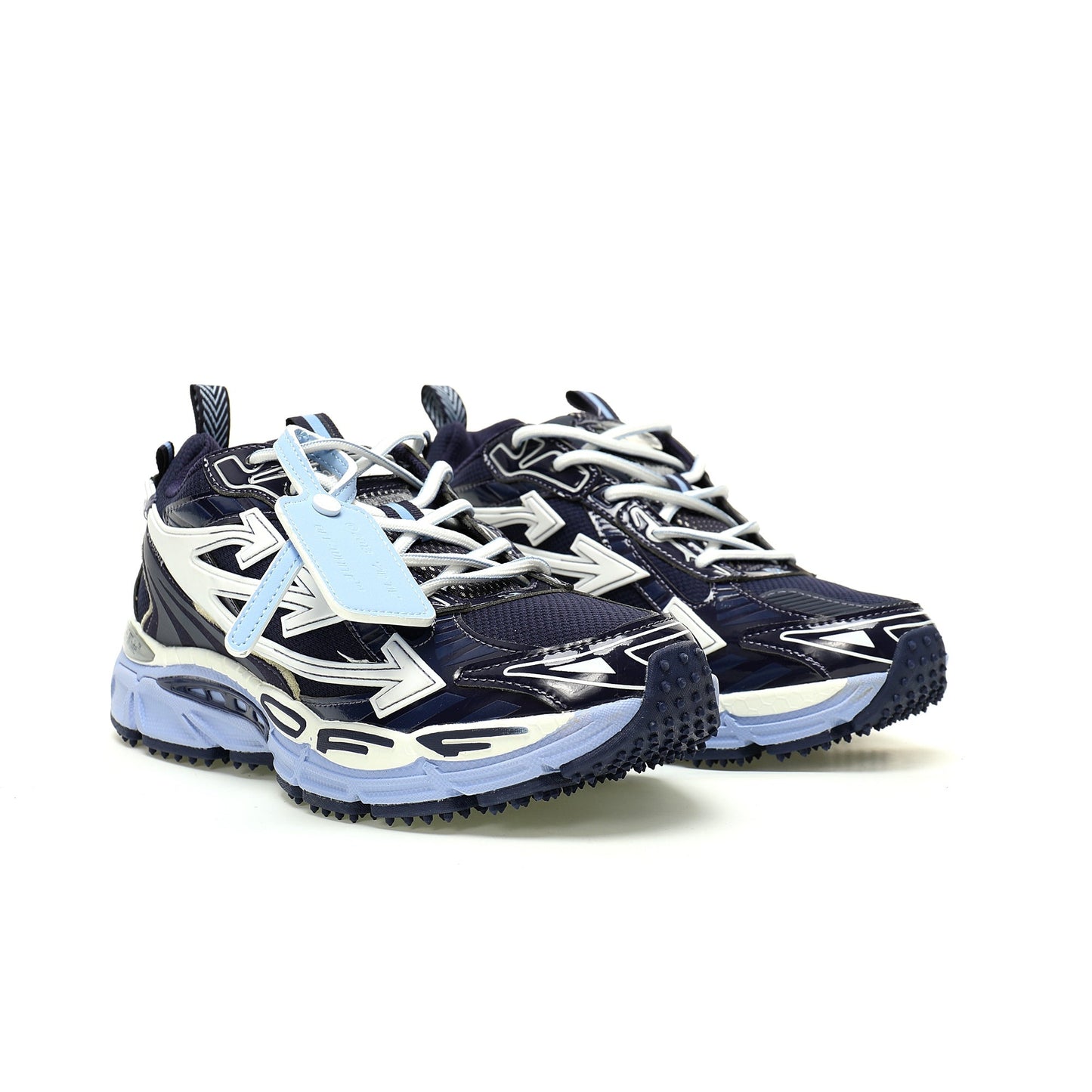 Off-White™ "Be Right Back" Sneaker — BRB   Dark blue