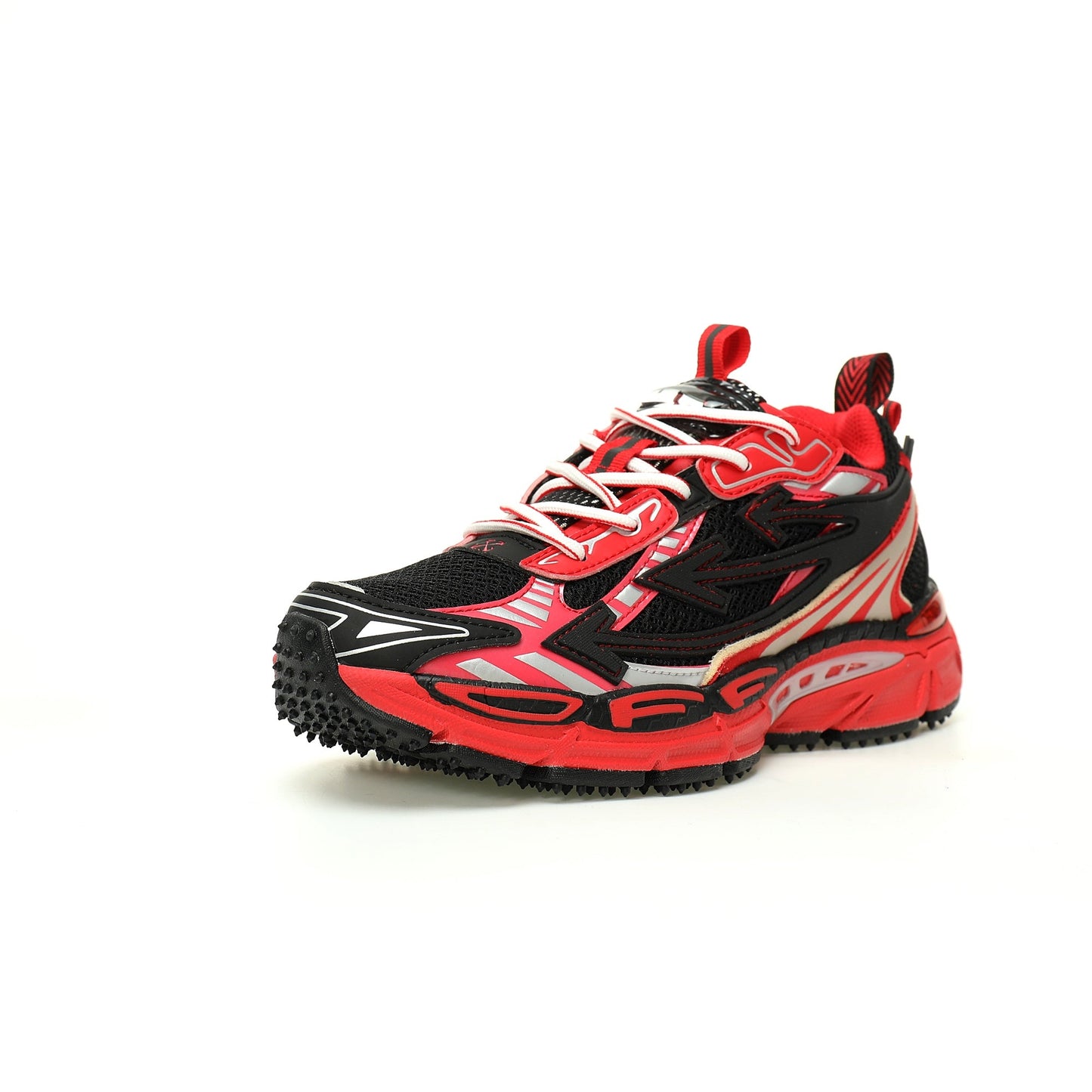 Off-White™ "Be Right Back" Sneaker — BRB   Red / Black