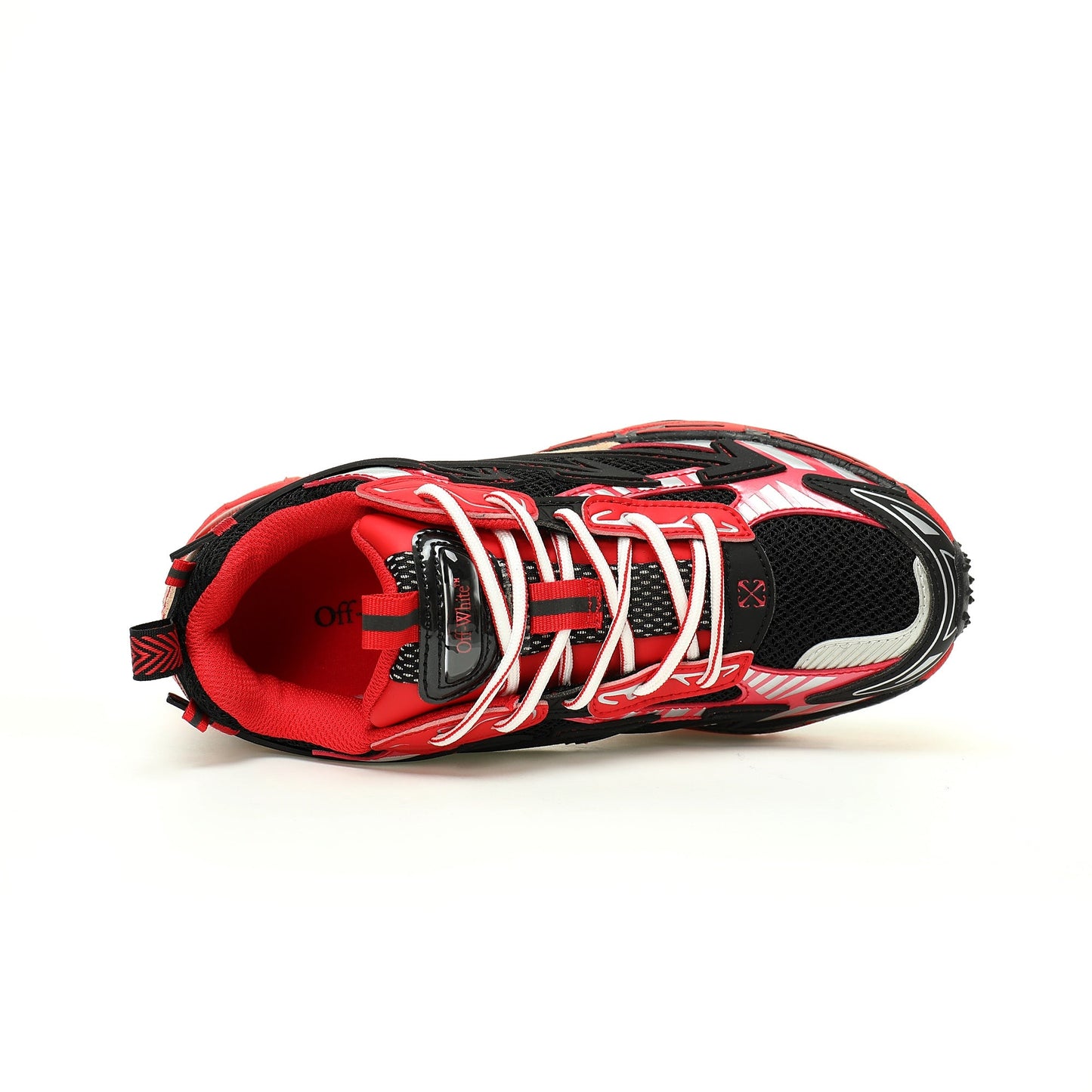 Off-White™ "Be Right Back" Sneaker — BRB   Red / Black