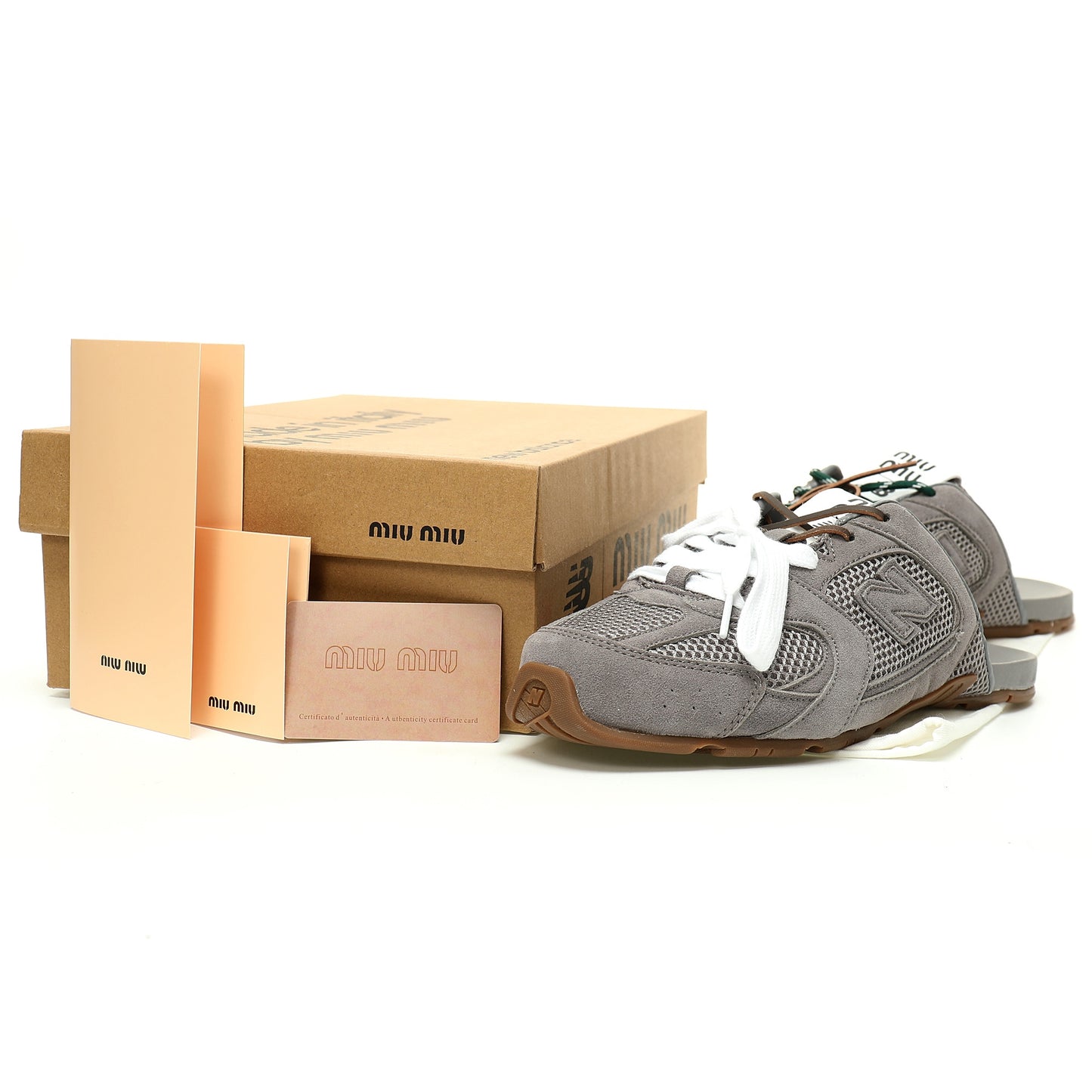 Miu Miu x New Balance 530 Collaboration Sneakers