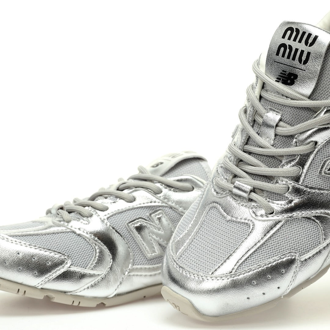Miu Miu x New Balance 530 Collaboration Sneakers