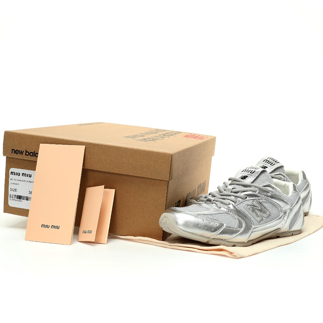 Miu Miu x New Balance 530 Collaboration Sneakers